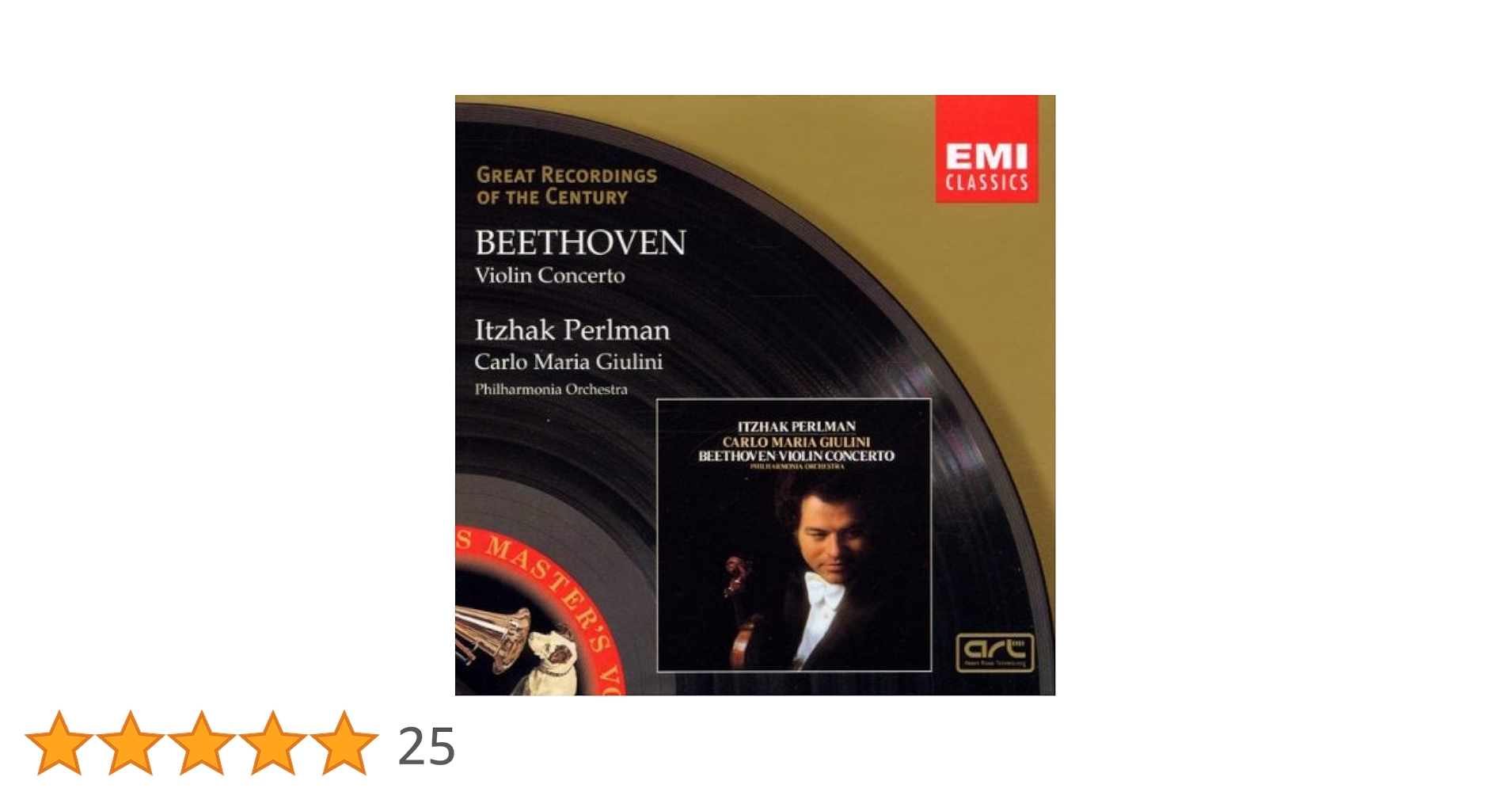 【中古】 Violin Concertos / Philharmonia Orchestra MENDELSSOHN - Violin Concerto Op. 64 ~ Johanna Martzy